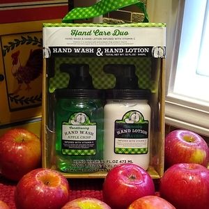 🆕🍏🍎💕 hand care duo mason jar collection apple